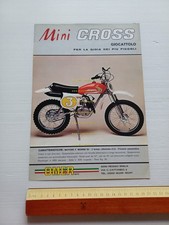 Omer 50 Mini Vallelunga - 50 Mini Cross depliant italiano originale epoca