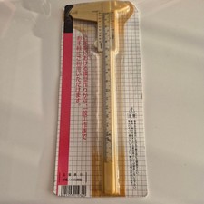 righello scala metro modellino plastica artigianale #0a244a