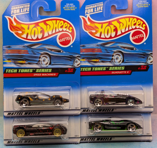 Hot wheels tech tones - hot,
