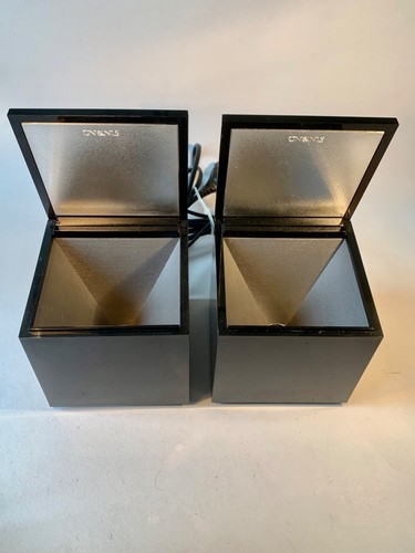 Cuboluce led nera coppia di - nera,