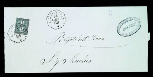 Regno 1888 lettera - 1888,