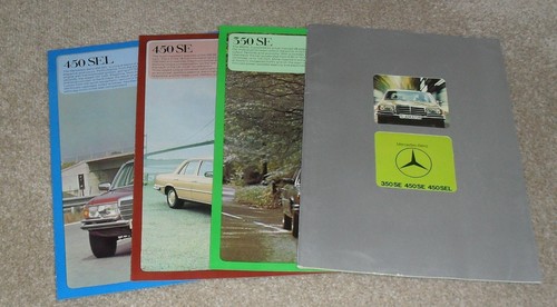 Mercedes 350se 450se 450sel - 350se,