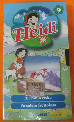 Vhs film heidi arrivano - heidi,