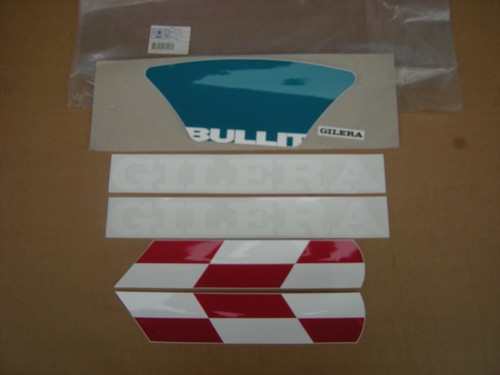 Gilera bullit set adesivi - gilera,