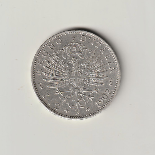 Regno lire 1902 - 2,