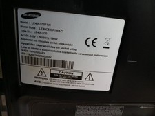 Tv Samsung nera Buono stato Qualche Graffietto Sopra E Sulla Pedana 