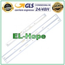 KIT 2 BARRE STRIP 58 LED PER TV 49" SAMSUNG UE49KU6470UX / UE49KU6500UX / UE49KU