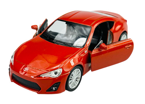 Welly toyota gt86 arancione - toyota,