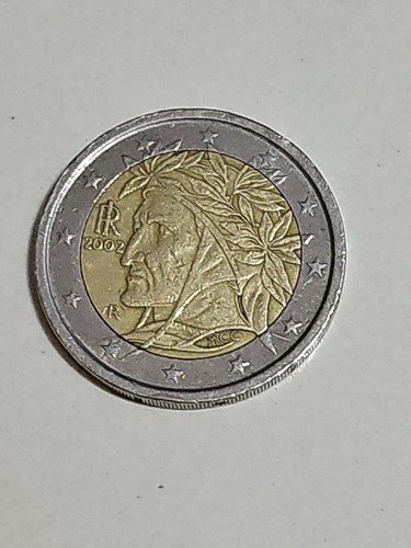Moneta euro dante alighieri - moneta,