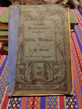 Vintage 1906 Book Collins Graphic Supplementary Readers LITTLE WOMEN L.M. Alcott