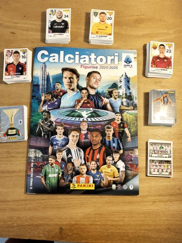 Calciatori panini 2025 2026 - calciatori, 2025-2026