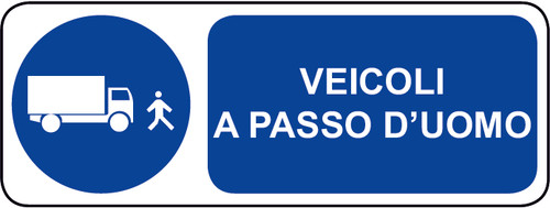 Cartello segnaletica obbligo