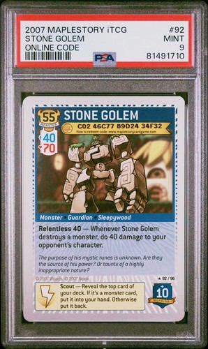 2007 maplestory stone golem - 2007,