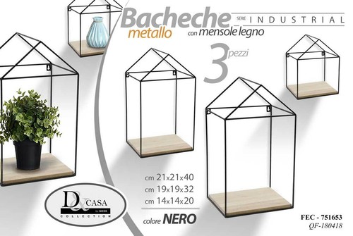Set mensole parete easy - 3,