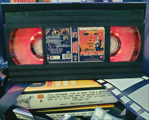 Retro vhs lamp - lamp,predator,, top
