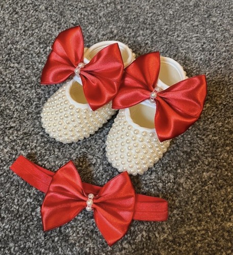 Scarpe bambino perle con