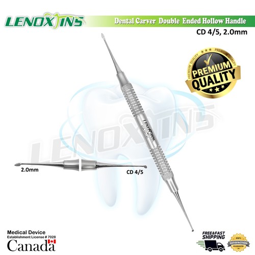 Dental carver cd4 2mm double - cd4/5,