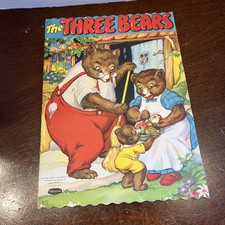 Rare Vintage THE THREE BEARS