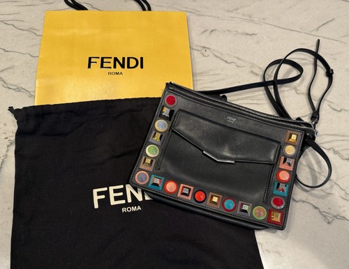Pochette fendi vitello dolce - vitello,