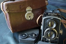 Rolleiflex baby 4x4 tessar f 2,8 just serviced