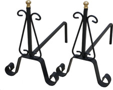 ALARI IN FERRO BATTUTO CF.2PZ 627 41X15X40HCM