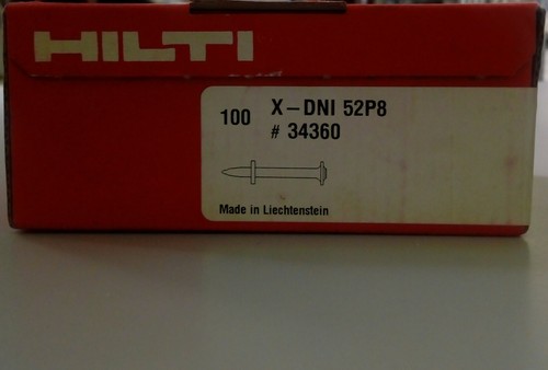 Chiodo per calcestruzzo dni - calcestruzzo, x-dni