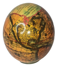 Unico decoupage uovo struzzo