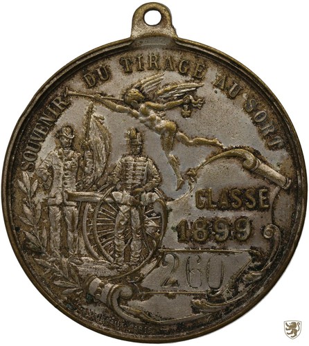 Francia medaglia 1899 ricordo - medaglia,