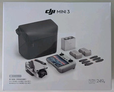 DJI Mini 3 Fly More Combo 4K UHD  249g Drone con RC 5,5” + 3 Batterie con borsa