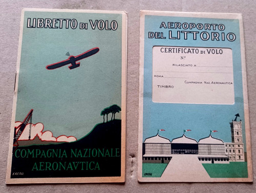 Tessere aeroporto del - aeroporto, littorio