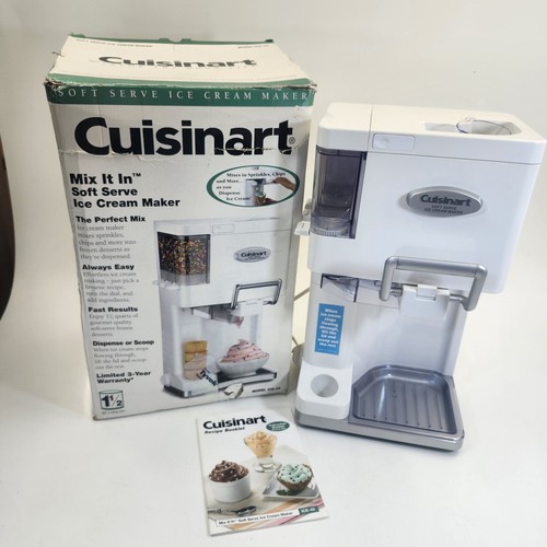 Cuisinart gelatiera soft serve - cuisinart,