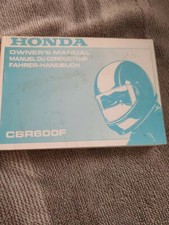 OWNER S MANUAL HONDA CBR600F
