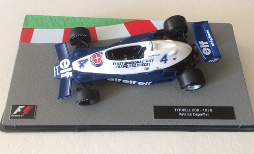 Auto collection tyrrell 008 - f1,