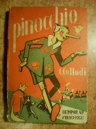 Libro del 1936 pinocchio - libro,