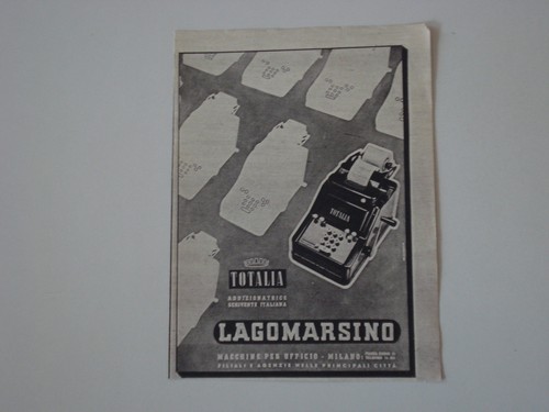 Advertising pubblicità 1942 - advertising,