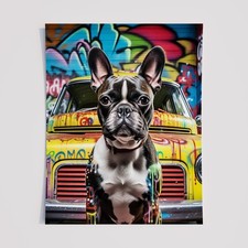 French Bulldog Street Art