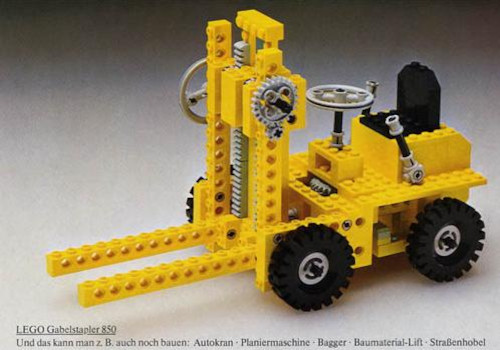 Lego technic 850 sollevatore - 850,