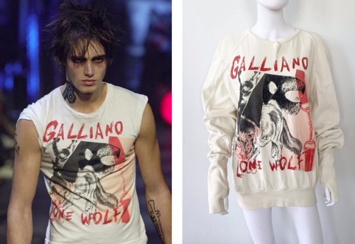 Raro maglione john galliano - john,