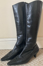 Stivali donna Zara in pelle