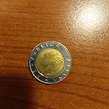 moneta 500 lire Istituto Nazionale Di Statistica 70 Istat da collezione