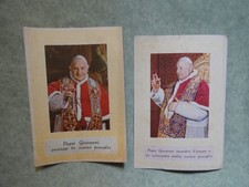 due cartolina preghiera papa