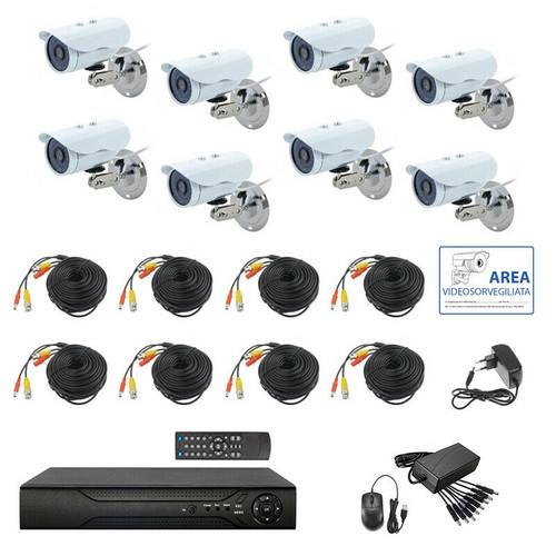 Kit videosorveglianza ahd - kit,