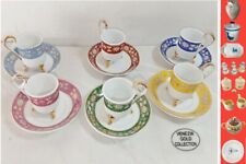 VENEZIA GOLD - TAZZINE e PIATTINI miniatura e altri oggetti in ceramica vintage