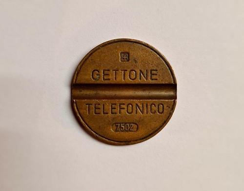 Gettone telefonico 7502 hr - telefonico, hr-