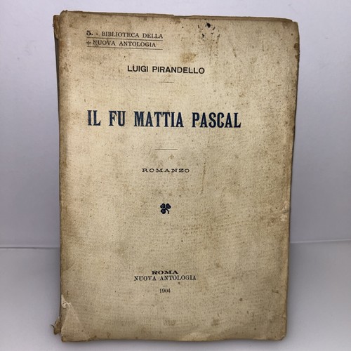 Mattia pascal 1 edizioni - 1,