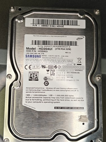 Samsung hd204ui 2tb sata - hd204ui, 3.5"