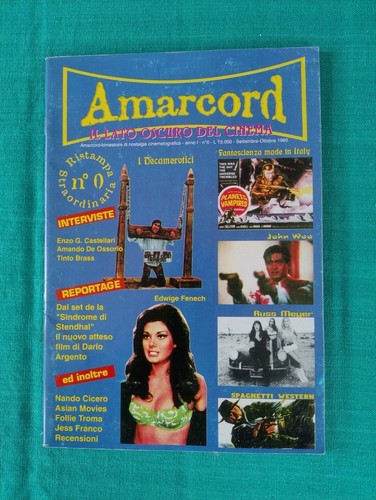 Amarcord rarissimo numero zero - amarcord,
