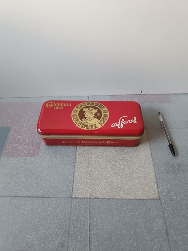 Scatola latta vintage caffarel - latta,