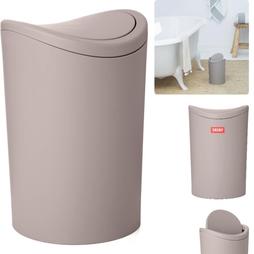 Cestino bagno plastica - bagno, 6l,