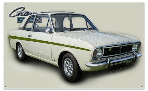 Cortina twin cam car - cortina, art